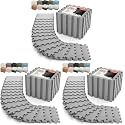 AIRHOP 18 PCS Gym Floor Mat, EVA Foam Puzzle Gym Mat, High-Density Interlocking Foam Floor Tiles for Home Gym, Play Workout Garage Kitchen Flooring 12.6"x12.6"x0.4"