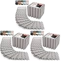 AIRHOP 18 PCS Gym Floor Mat, EVA Foam Puzzle Gym Mat, High-Density Interlocking Foam Floor Tiles for Home Gym, Play Workout Garage Kitchen Flooring 12.6"x12.6"x0.4"