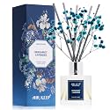 Airkeep Reed Diffuser Set,3.38 fl oz (100 ml) - Bergamot Lavender Oil Diffusers with 8 Reed Sticks, Home Fragrance Reed Diffuser for Bathroom Shelf Decor