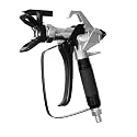 Airless Paint Sprayer - High Efficiency Thinning-Free Electric Spray Gun with Brass Nozzles & Extension Rod, Minimal Overspray for Home Interior/Exterior (Airless Paint Spray Gun)