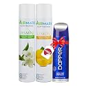 AIRMARK Room Freshener - Aer Spray - Air Freshener Spray - Long Lasting Air Fresheners for Home, Office, Cars &amp; Toilets (Pack of 2, 125ml each)