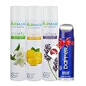 AIRMARK Room Freshener for Bedroom - Freshener Spray - Car Perfume - Long Lasting Air Fresheners for Home, Office, Cars &amp; Toilets (Pack of 3, 125ml each)
