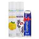 AIRMARK Room Fresheners Spray | Jasmine & Lemongrass Fragnance | Air Fresheners For Bedroom | Home Fragnance | Pack Of 2 (125ml Each)