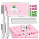 for AirPods Cleaning Kit with Cleaner Pen&Cleaning Putt-Pink