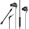AirSound A100 Dual Driver Wired in Ear Gaming Earphones with mic &amp; 3D Stereo Sound for Android, Tablets, PC, Laptop (Black)