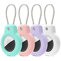 for AirTag Holder Keychain,Air Tag-4 Pack Holder Case Airtags 1st/2nd Gen