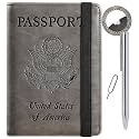 Airtag Passport Holder, Travel Essentials, Passport Cover, RFID Wallet