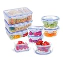 Airtight Food Storage Container with Lids, 1.15L/0.3L/0.18L, 9 Pack