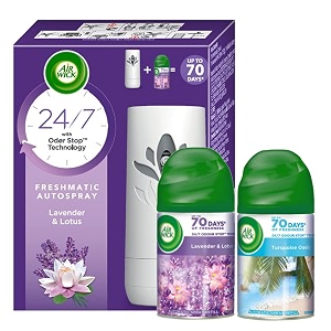 air wick freshmatic refill life scents turquoise oasis - 250 ml amp freshmatic air freshener complete kit - 250 ml lavender lotus combo
