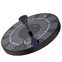 AISITIN 3.5W Solar Fountain for Water Feature Outdoor DIY Bird Bath with Multiple Nozzles, Solar Powered Water Fountain for Garden, Ponds, Fish Tank and Aquarium