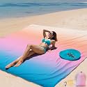 AISPARKY Beach Blanket Waterproof Sandproof,Extra Large,Picnic Blankets