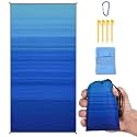 AISPARKY Pocket Beach Blanket Waterproof Sandproof Small Compact Picnic Mat