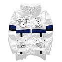 AITFINEISM Men's Lightweight Windbreaker Jacket Casual Zip Up Jackets With Hooded