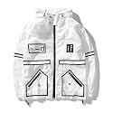 AITFINEISM Men's Lightweight Windbreaker Jacket Casual Zip Up Jackets With Hooded