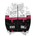 AITFINEISM Men's Lightweight Windbreaker Jacket Casual Zip Up Jackets With Hooded