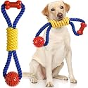 Aitmexcn Dog Rope Toy, Interactive Tug of War Toy for Medium and Large Dogs