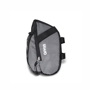 aivin saddle bag with pouch for carring water bottle bicycle under seat bag travel bag cycle accessories for tools mobile phones bicycle storage bag carrier for all bikes blackgrey