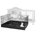 Aivituvin Rabbit Playpen Pet Pen Small Animal Cage with Waterproof Liner - Extension Playpen