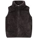 AIWUHE Toddler Boys Girls Fleece Vest Kids Polar Fleece Zipper Jacket Sleevless Fall Winter Warm Outerwear With Pockets 2-6Y