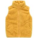 AIWUHE Toddler Boys Girls Fleece Vest Kids Polar Fleece Zipper Jacket Sleevless Fall Winter Warm Outerwear With Pockets 2-6Y