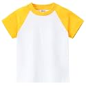 AIWUHE Toddler T Shirts Cotton Summer Tshirts Boys Girls Basic Tee Undershirts Short Sleeve Clothes Crew Neck Shirts 2-7Y
