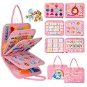 AIXMEET Toddler Busy Board Montessori Toys, Sensory Board Busy Book
