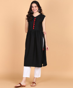 aiza collection women embellished a-line kurta