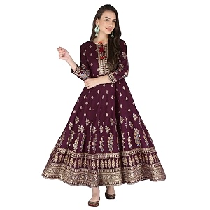 Aj Art Anarkali Kurti for Women and