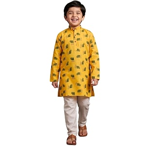 aj dezines boys cotton full sleeve letter printed kurta pajama set for kids - ethnic wear  special occasion amp traditional outfit boys kurta set - regular fit