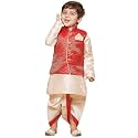 AJ DEZINES Boys Dhoti Kurta Set