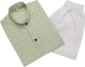 aj dezines boys festive  party kurta and pyjama set green pack of 1