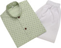 AJ Dezines Boys Festive & Party Kurta and Pyjama Set (Green Pack of 1)