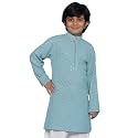 AJ DEZINES Chikankari Kurta For Boys- Ethnic Wear | Embroidery Chikankari Sequined | Traditional &amp; Festive Outfit | Cotton Stylish Boys Kurta | Perfect For Wedding &amp; Family Function