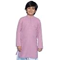 AJ DEZINES Chikankari Kurta For Boys- Ethnic Wear | Embroidery Chikankari Sequined | Traditional &amp; Festive Outfit | Cotton Stylish Boys Kurta | Perfect For Wedding &amp; Family Function