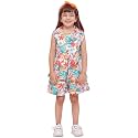 AJ DEZINES Kids Clothing Floral Printed Pure