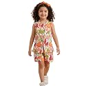 AJ DEZINES Kids Clothing Floral Printed Pure