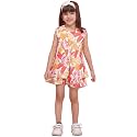 AJ DEZINES Kids Clothing Floral Printed Pure