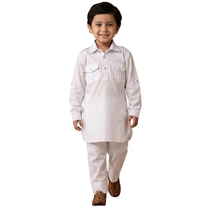 AJ DEZINES Kids Cotton Full Sleeve Solid