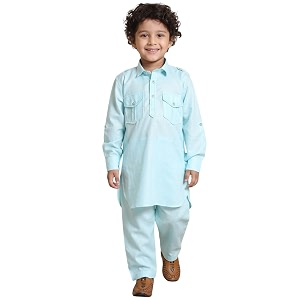 AJ DEZINES Kids Cotton Full Sleeve Solid