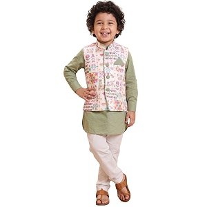 AJ DEZINES Kids Cotton Full Sleeve Printed