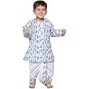 AJ DEZINES Kids Cotton Printed Dhoti Kurta
