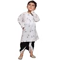 AJ DEZINES Kids Cotton Printed Dhoti Kurta