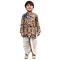 AJ DEZINES Kids Cotton Printed Dhoti Kurta