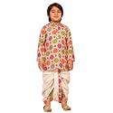 AJ DEZINES Kids Cotton Printed Dhoti Kurta