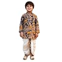 AJ DEZINES Kids Cotton Printed Dhoti Kurta
