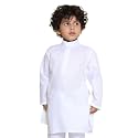 AJ DEZINES Kids Cotton Full Sleeve Kurta for Boys - Ethnic wear | Special Occasion &amp; Party Outfit | Solid Kurta for boys - Regular Fit
