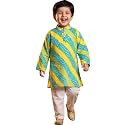 AJ DEZINES Kids Ethnic Wear Cotton Printed