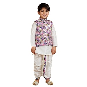 AJ DEZINES Kids Silk Blend Full Sleeve