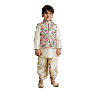 AJ DEZINES Kids Silk Blend Full Sleeve