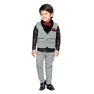 aj dezines boys indo western waistcoat set 783_grey_7_grey_7-8 years